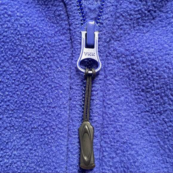 🐆 Oakley Zip Fleece Jacket with Front Side Pockets, Thumb Holes, Wide Collar - Picture 7 of 11